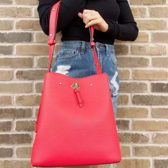 Kate Spade Martin Large Bucket Bag Shoulder Tote - Picture 3 of 8